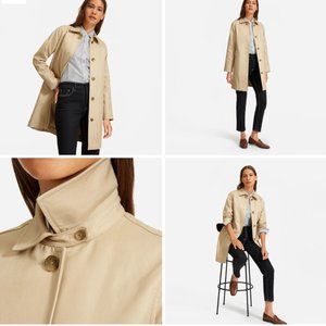 Everlane The Mac Coat, Size 4 in Cream